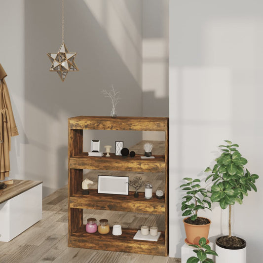 Boekenkast/Kamerscherm 80X30X103 Cm Bewerkt Hout Sonoma Eiken