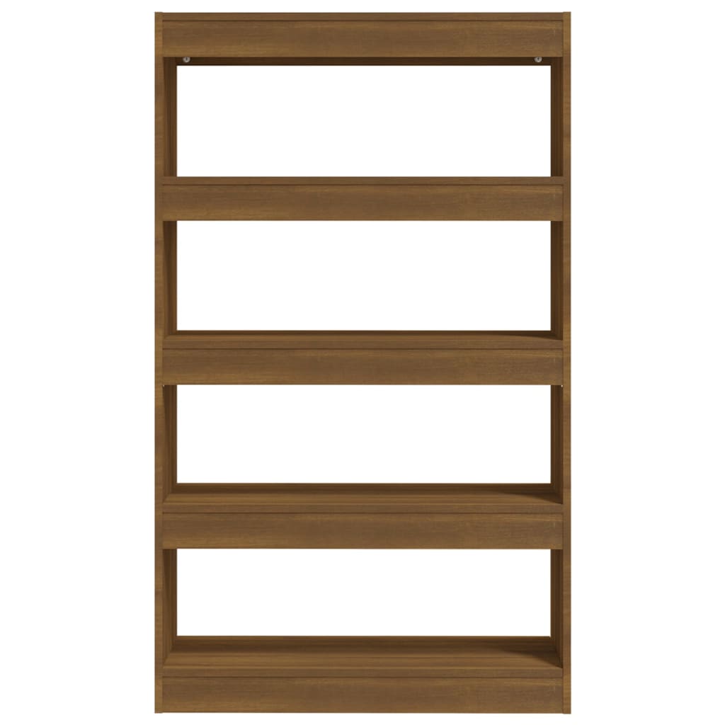 Boekenkast/Kamerscherm 80X30X135 Cm Spaanplaat Bruineikenkleur