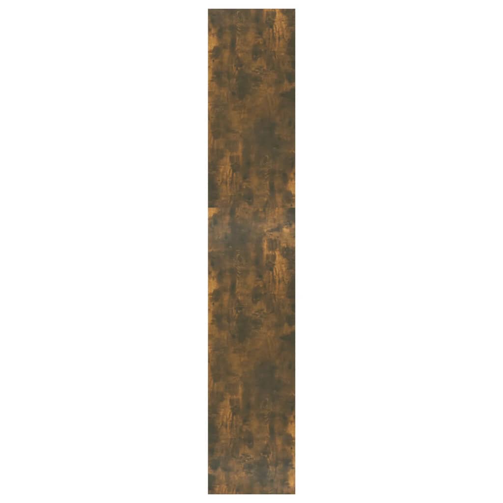 Boekenkast/Kamerscherm 80X30X166 Cm Spaanplaat Gerookt Eiken
