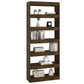 Boekenkast/Kamerscherm 80X30X198 Cm Spaanplaat Gerookt Eiken