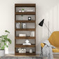 Boekenkast/Kamerscherm 80X30X198 Cm Spaanplaat Bruineikenkleur