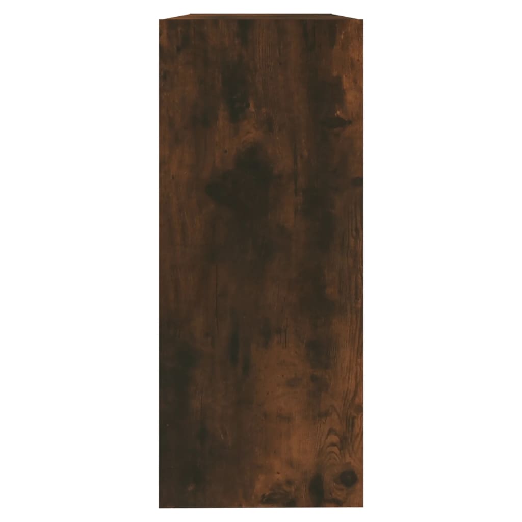 Boekenkast/Kamerscherm 100X30X72 Cm Gerookt Eikenkleurig
