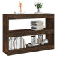 Boekenkast/Kamerscherm 100X30X72 Cm Gerookt Eikenkleurig