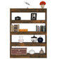Boekenkast/Kamerscherm 100X30X135 Cm Gerookt Eikenkleurig