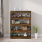 Boekenkast/Kamerscherm 100X30X135 Cm Gerookt Eikenkleurig