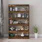 Boekenkast/Kamerscherm 100X30X166 Cm Gerookt Eikenkleurig