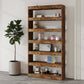 Boekenkast/Kamerscherm 100X30X198 Cm Bewerkt Hout Gerookt Eiken