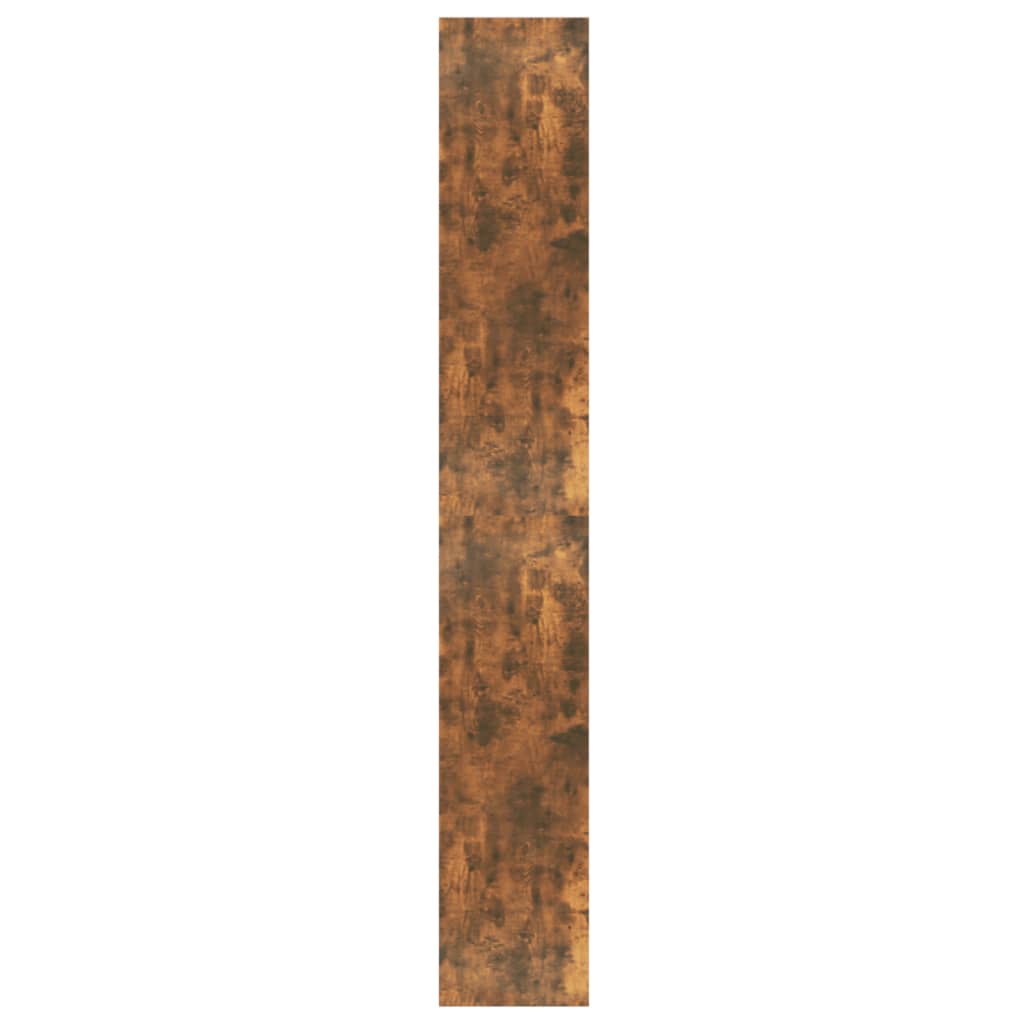 Boekenkast/Kamerscherm 100X30X198 Cm Bewerkt Hout Gerookt Eiken