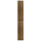 Boekenkast/Kamerscherm 100X30X198 Cm Bewerkt Hout Bruineiken