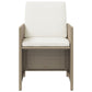 5-Delige Tuinset Met Kussens Poly Rattan Beige
