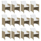 13-Delige Tuinset Met Kussens Poly Rattan Beige