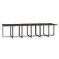 17-Delige Tuinset Met Kussens Poly Rattan Bruin