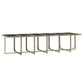 13-Delige Tuinset Met Kussens Poly Rattan Beige