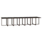 19-Delige Tuinset Met Kussens Poly Rattan Bruin