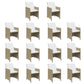15-Delige Tuinset Met Kussens Poly Rattan Beige