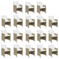 19-Delige Tuinset Met Kussens Poly Rattan Beige