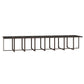 17-Delige Tuinset Met Kussens Poly Rattan Bruin