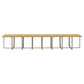 17-Delige Tuinset Met Kussens Poly Rattan Beige