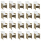 21-Delige Tuinset Met Kussens Poly Rattan Beige
