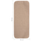 Trapmatten 15 St Anti-Slip Rechthoekig 60X25 Cm Beige