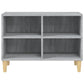 Tv-Meubel Met Houten Poten 69,5X30X50 Cm Grijs Sonoma Eiken