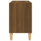 Tv-Meubel Met Houten Poten 69,5X30X50 Cm Bruineikenkleurig