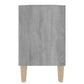 Tv-Meubel Met Houten Poten 103,5X30X50 Cm Grijs Sonoma Eiken