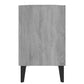Tv-Meubel Met Metalen Poten 103,5X30X50 Cm Grijs Sonoma Eiken