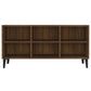 Tv-Meubel Met Metalen Poten 103,5X30X50 Cm Bruineikenkleurig