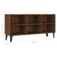 Tv-Meubel Met Metalen Poten 103,5X30X50 Cm Bruineikenkleurig