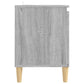 Tv-Meubel Met Houten Poten 103,5X35X50 Cm Grijs Sonoma Eiken