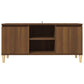 Tv-Meubel Met Houten Poten 103,5X35X50 Cm Bruineikenkleurig