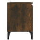 Tv-Meubel Met Metalen Poten 103,5X35X50 Cm Gerookt Eikenkleurig