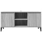 Tv-Meubel Met Metalen Poten 103,5X35X50 Cm Grijs Sonoma Eiken