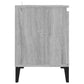 Tv-Meubel Met Metalen Poten 103,5X35X50 Cm Grijs Sonoma Eiken