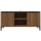 Tv-Meubel Met Metalen Poten 103,5X35X50 Cm Bruineikenkleurig