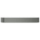 Plantenbak 296X80X36 Cm Gepoedercoat Staal Grijs