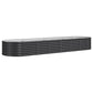 Plantenbak 296X80X36 Cm Gepoedercoat Staal Antracietkleurig