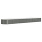 Plantenbak 440X80X36 Cm Gepoedercoat Staal Grijs