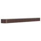 Plantenbak 512X80X36 Cm Gepoedercoat Staal Bruin