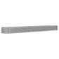 Plantenbak 512X80X36 Cm Gepoedercoat Staal Zilverkleurig