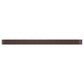 Plantenbak 620X80X36 Cm Gepoedercoat Staal Bruin