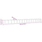 Plantenbak 620X80X36 Cm Gepoedercoat Staal Antracietkleurig