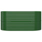 Plantenbak 152X80X68 Cm Gepoedercoat Staal Groen
