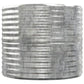 Plantenbak 152X80X68 Cm Gepoedercoat Staal Zilverkleurig
