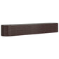 Plantenbak 440X80X68 Cm Gepoedercoat Staal Bruin