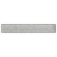 Plantenbak 440X80X68 Cm Gepoedercoat Staal Zilverkleurig