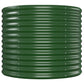 Plantenbak 620X80X68 Cm Gepoedercoat Staal Groen