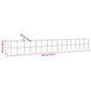 Plantenbak 620X80X68 Cm Gepoedercoat Staal Groen