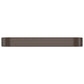 Plantenbak 322X100X36 Cm Gepoedercoat Staal Bruin